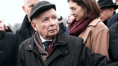 Awantura podczas miesięcznicy smoleńskiej. Jarosław Kaczyński nie wytrzymał