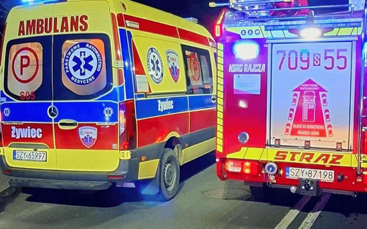 Tragedia o poranku w Poniedziałek Wielkanocny. Jedna osoba nie żyje, druga walczy o życie
