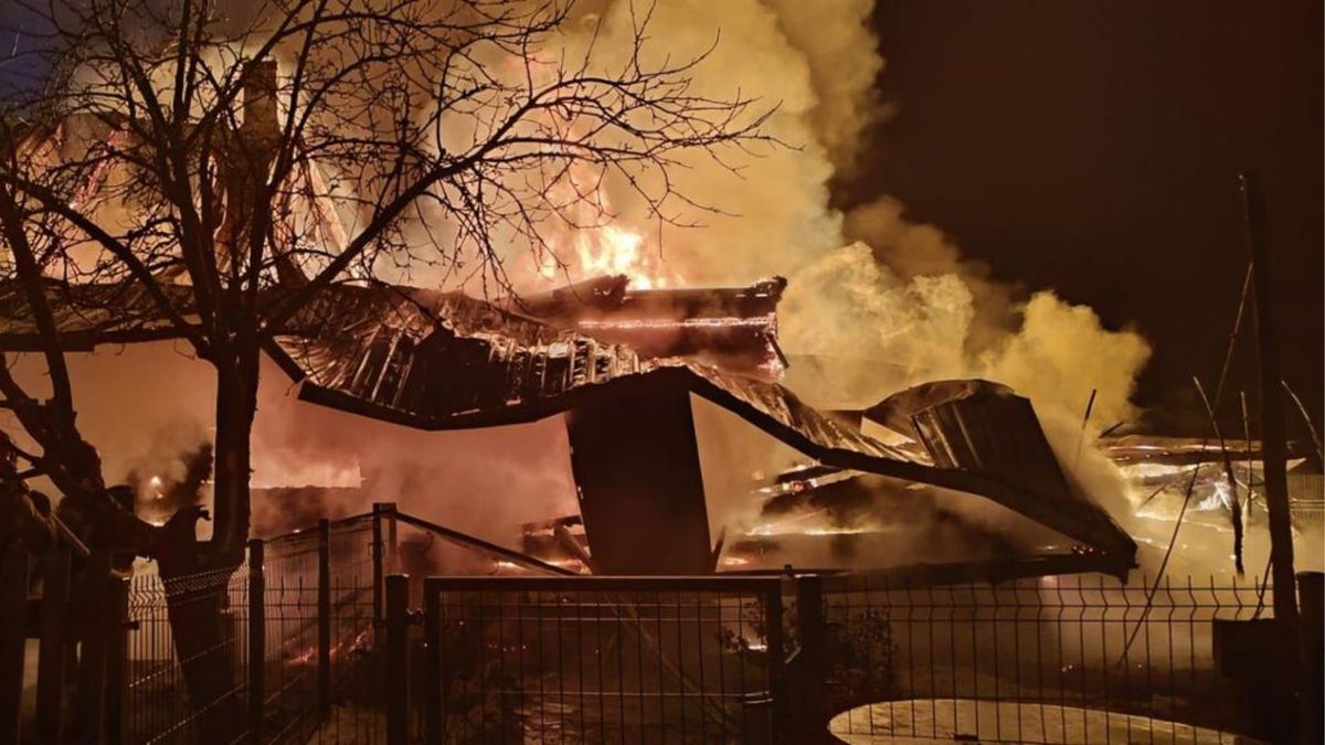 Pożar, Pasieczniki Duże. Fot. gov.pl.