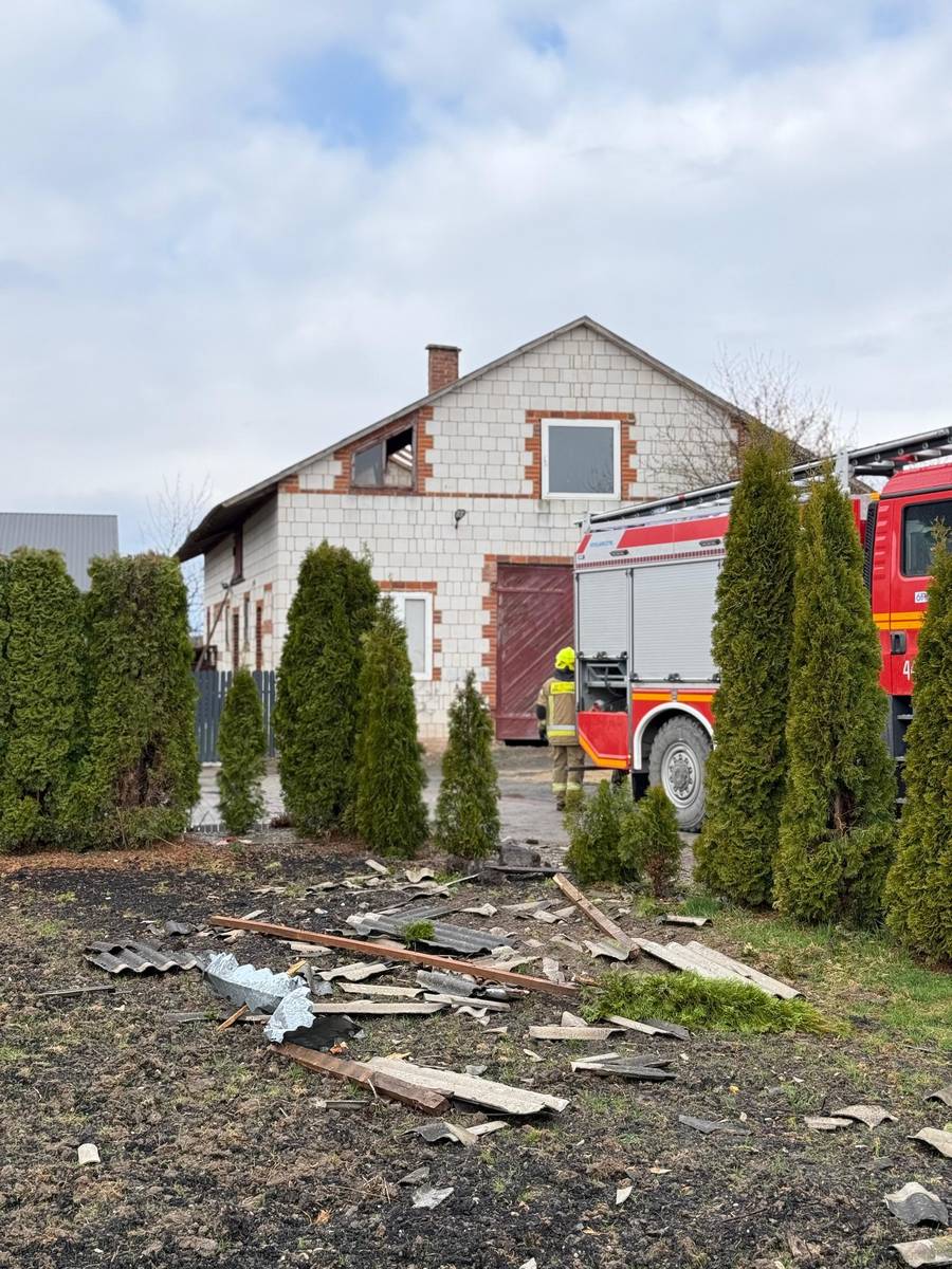 wichury fot. Facebook @Państwowa Straż Pożarna