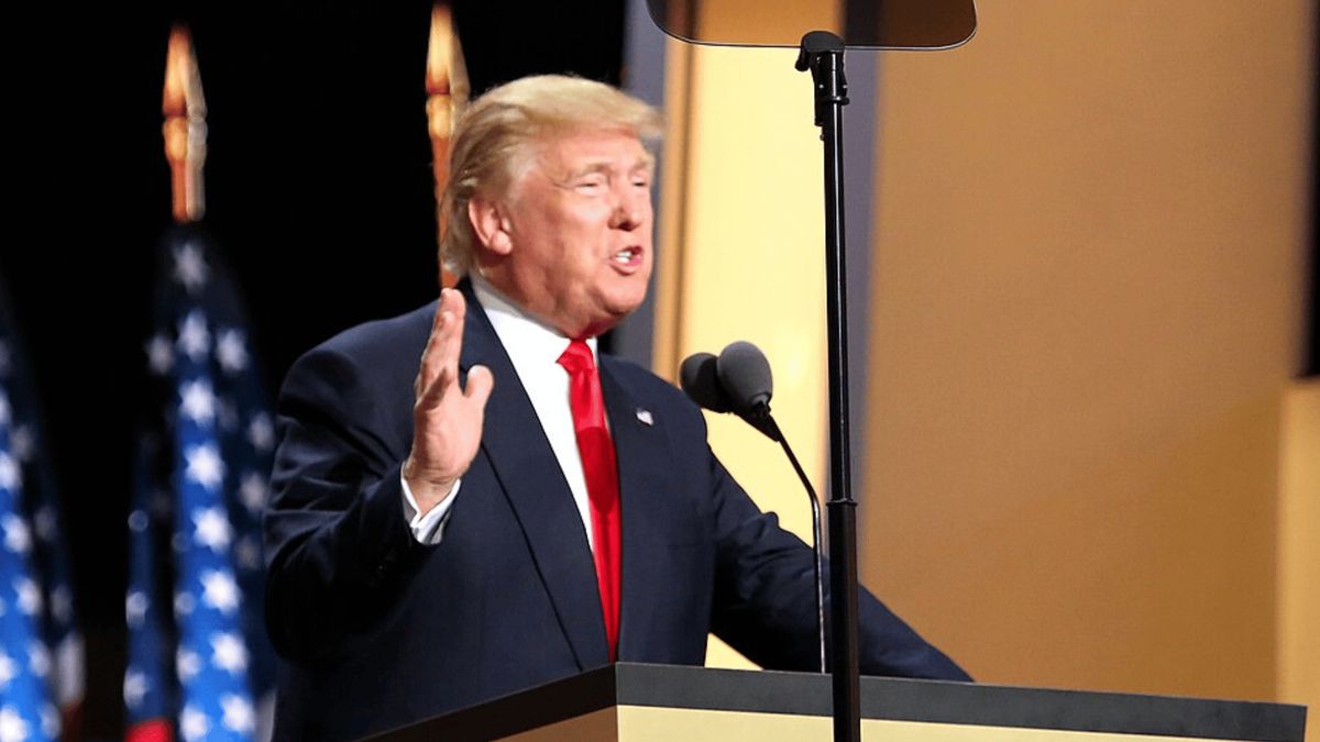 Donald Trump, Fot. Wikimedia Commons/By Ali Shaker/VOA
