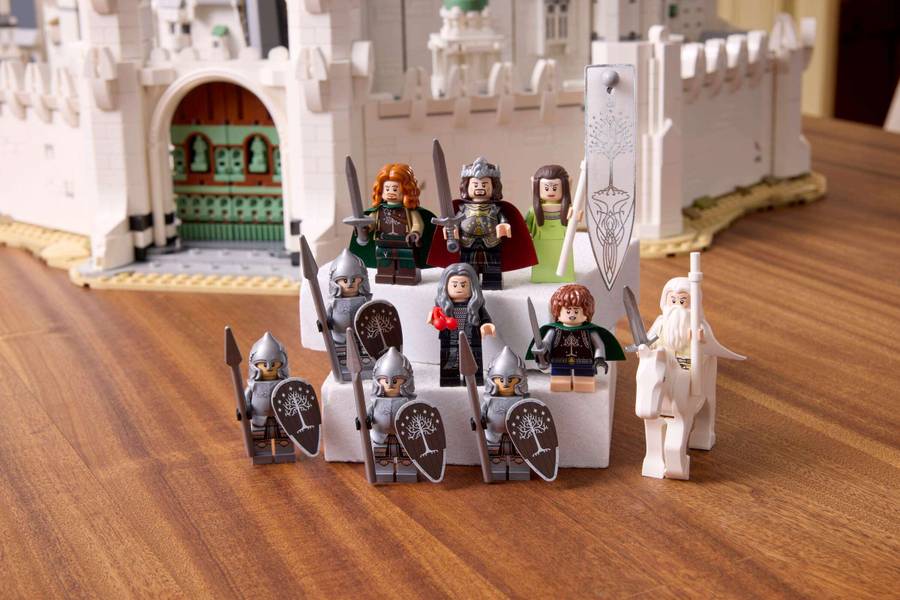 LEGO Władca Pierścieni Minas Tirith fot. LEGO