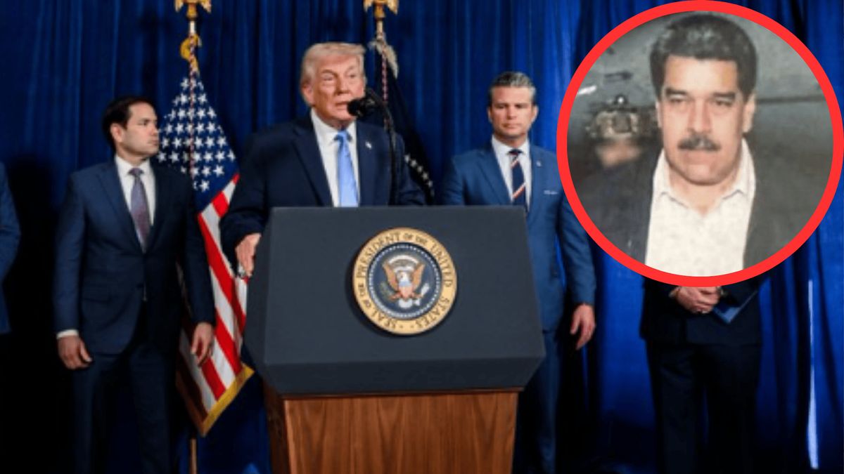 Donald Trump i Nicolas Maduro, fot. screen X/ @TheWhiteHouse