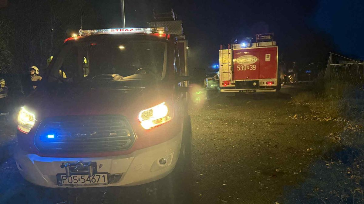 straż pożarna wypadek fot. Facebook @OSP Daniszyn
