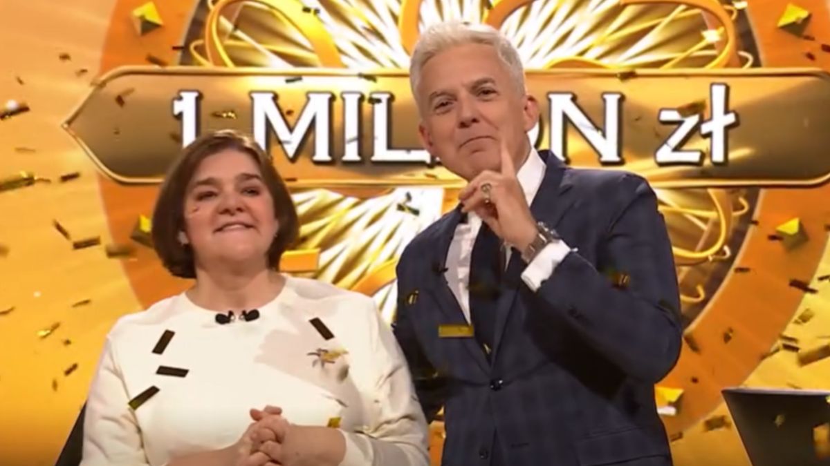Milionerzy, fot. kadr z programu "Milionerzy" prod. Polsat