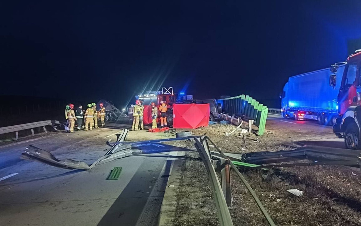 Tragiczny wypadek na A4. Nie żyje jedna osoba, autostrada zablokowana
