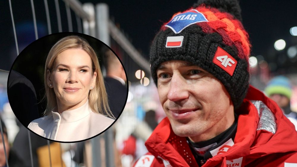 Marta Nawrocka i Kamil Stoch fot. KAPiF/AKPA
