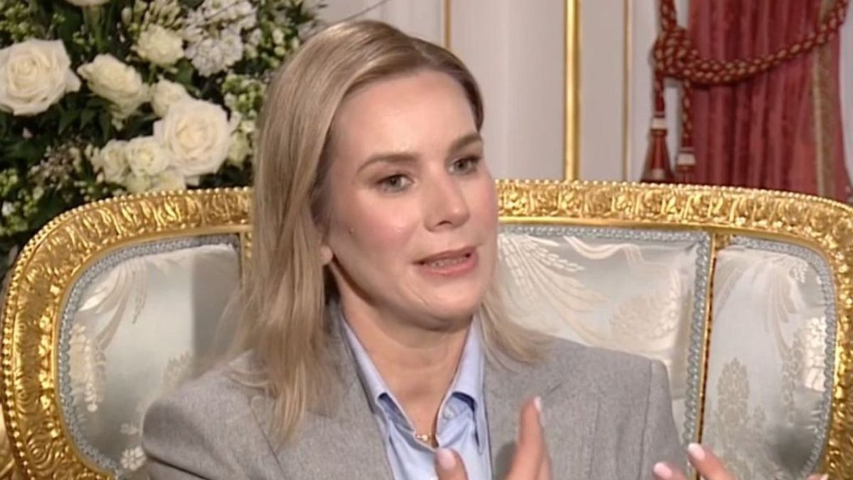 Marta Nawrocka. Fot. screen z materiału TVN24