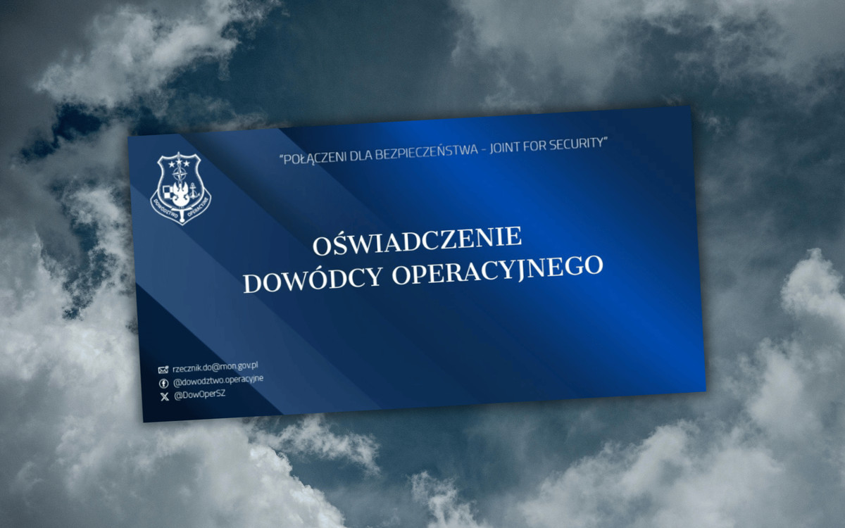 Pilny komunikat polskiego wojska ws. ataków na Rosję. Jasna deklaracja