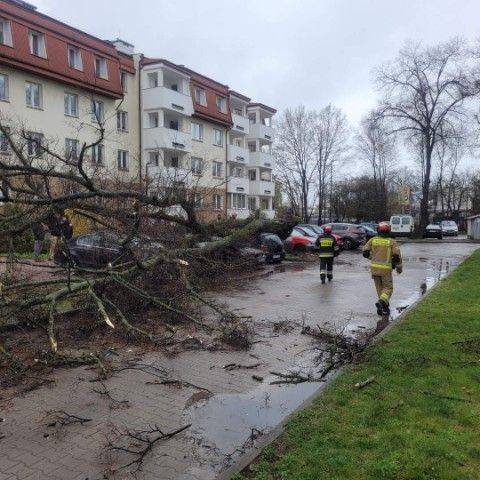 wichury fot. Facebook @Państwowa Straż Pożarna