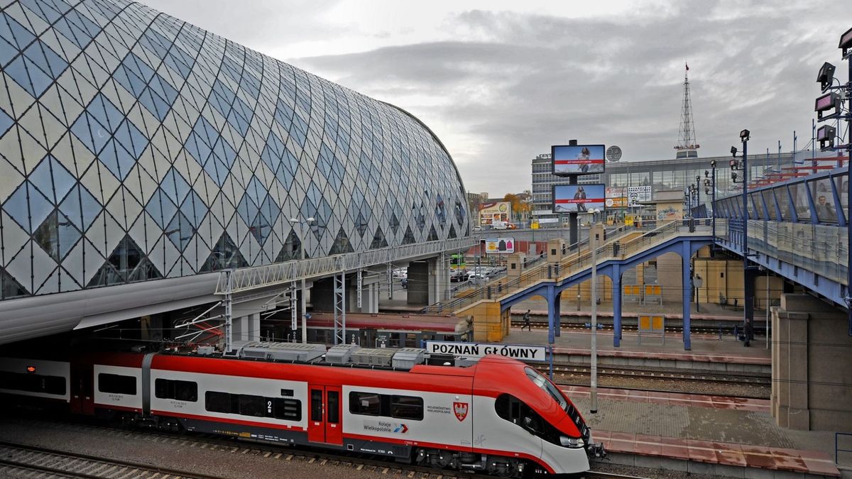 Poznań Główny. Fot. Poznań.pl.