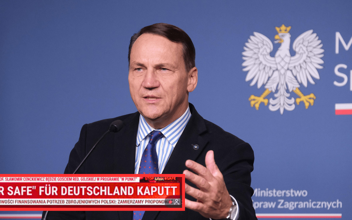 Trudno uwierzyć, co zrobiła TV Republika. Te paski przejdą do historii, Sikorski od razu zareagował