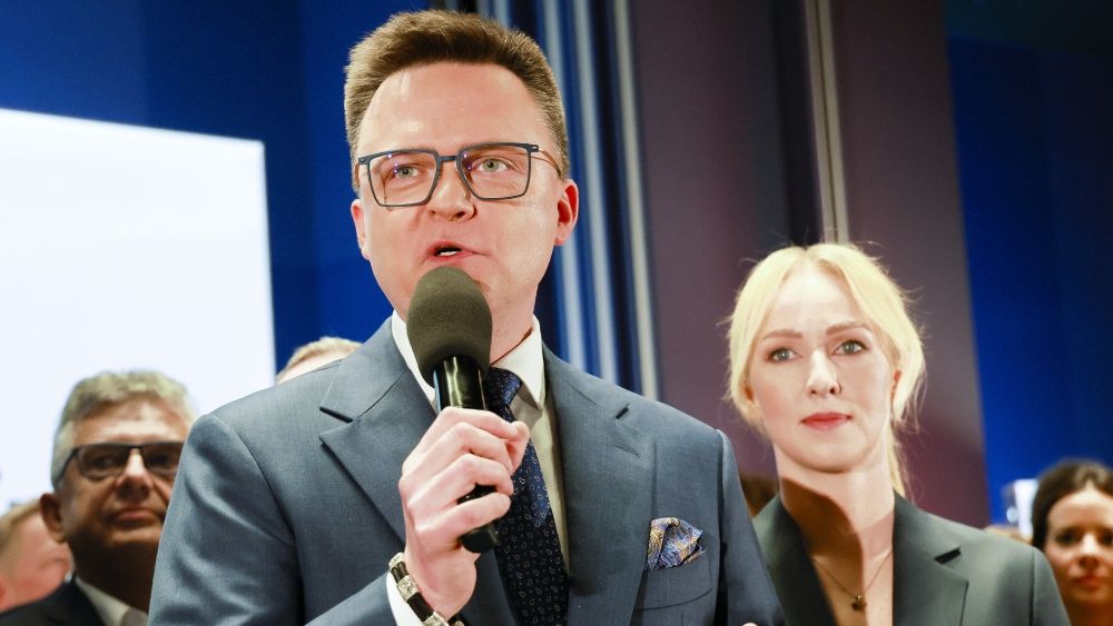 Urszula Brzezińska-Hołownia i Szymon Hołownia fot. AKPA