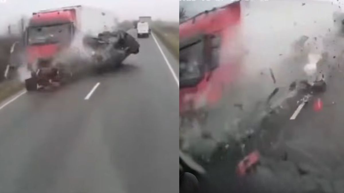 Wypadek, 7 osób nie żyje fot. kadr z Facebooka @Chaos Dnia