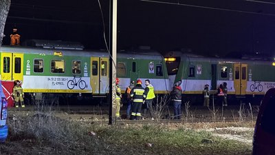Nie żyje mężczyzna, pilna ewakuacja wszystkich pasażerów pociągu. Wszystkie służby w akcji