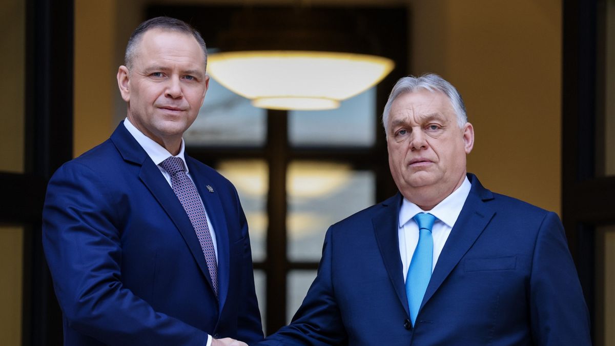 Karol Nawrocki, Viktor Orban, Fot. Grzegorz Jakubowski/KPRP