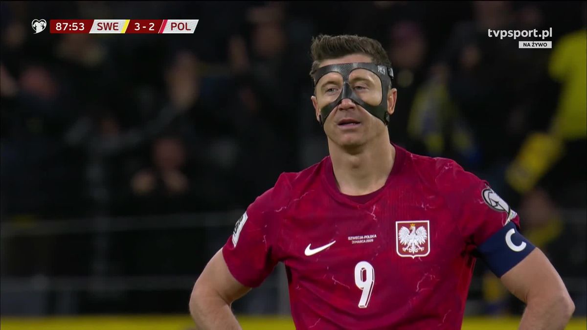 Robert Lewandowski fot. screen TVP Sport