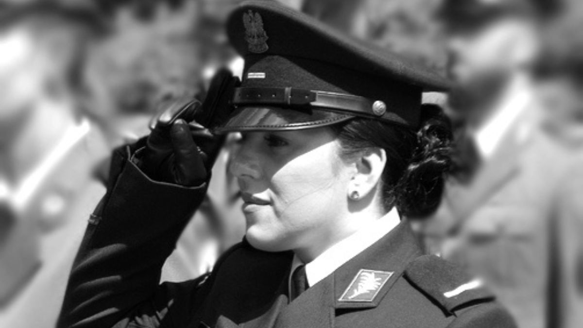 Sierżant Klaudia Nasiadko. Fot. Policja Warmińsko-Mazurska.