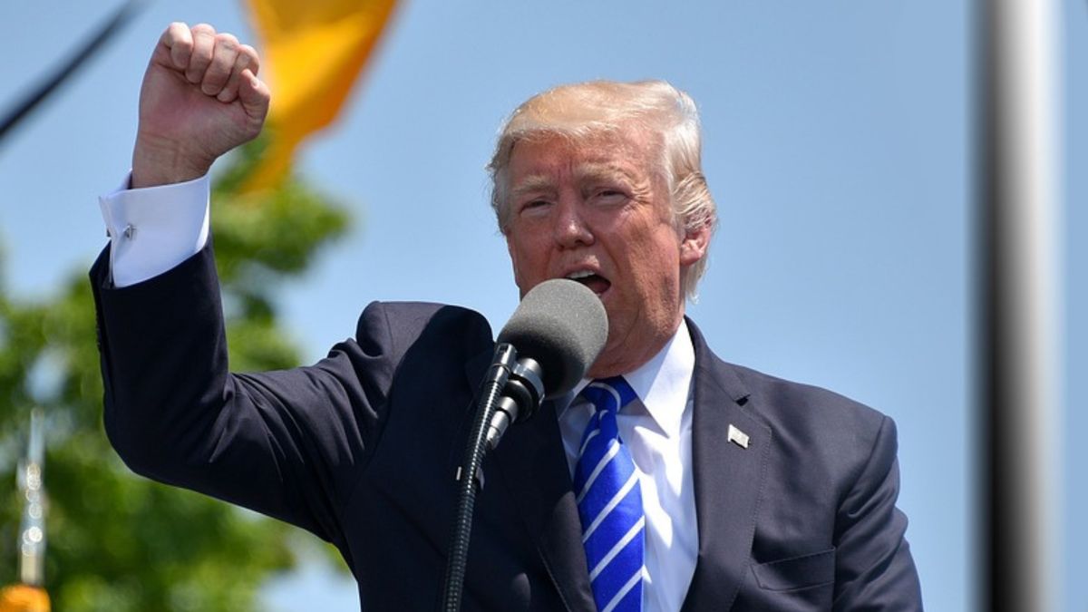 Donald Trump atak Izraela na Iran fot. Gerd Altmann z Pixabay