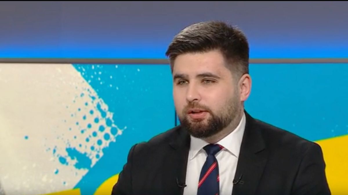 Jakub Banaszek, doradca Karola nawrockiego. Fot. Polsat News.