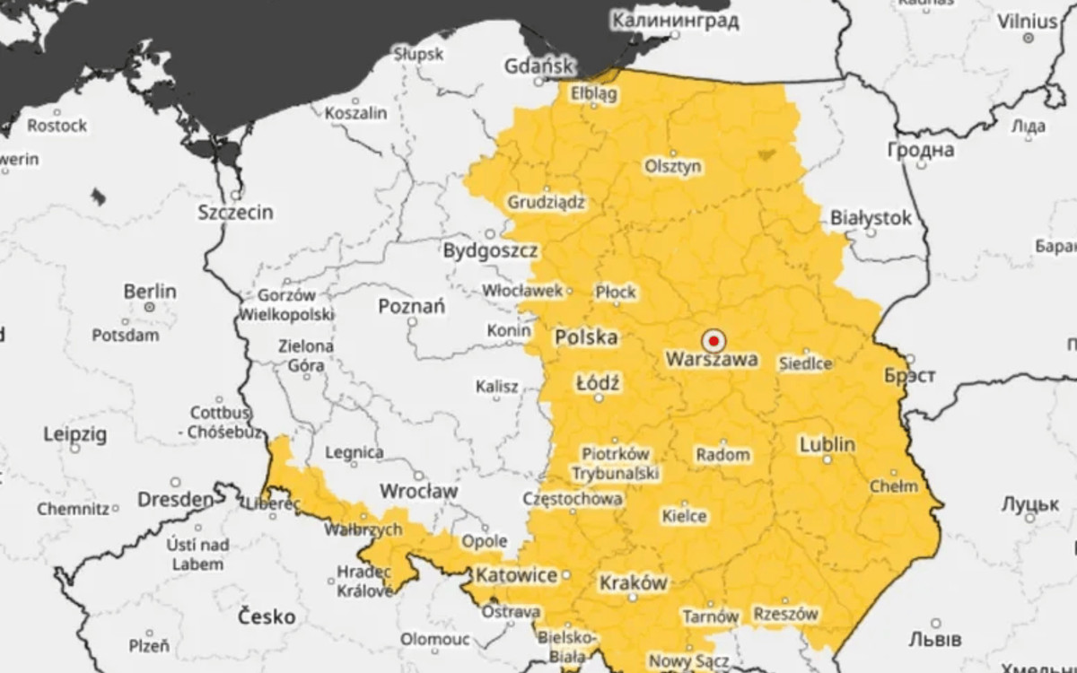 IMGW bije na alarm, wydano pilne alerty dla 12 województw. Zacznie się za kilka godzin