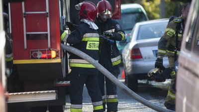 Alarm w sądzie, pracownicy uciekali w popłochu. Na miejscu zaroiło się od służb