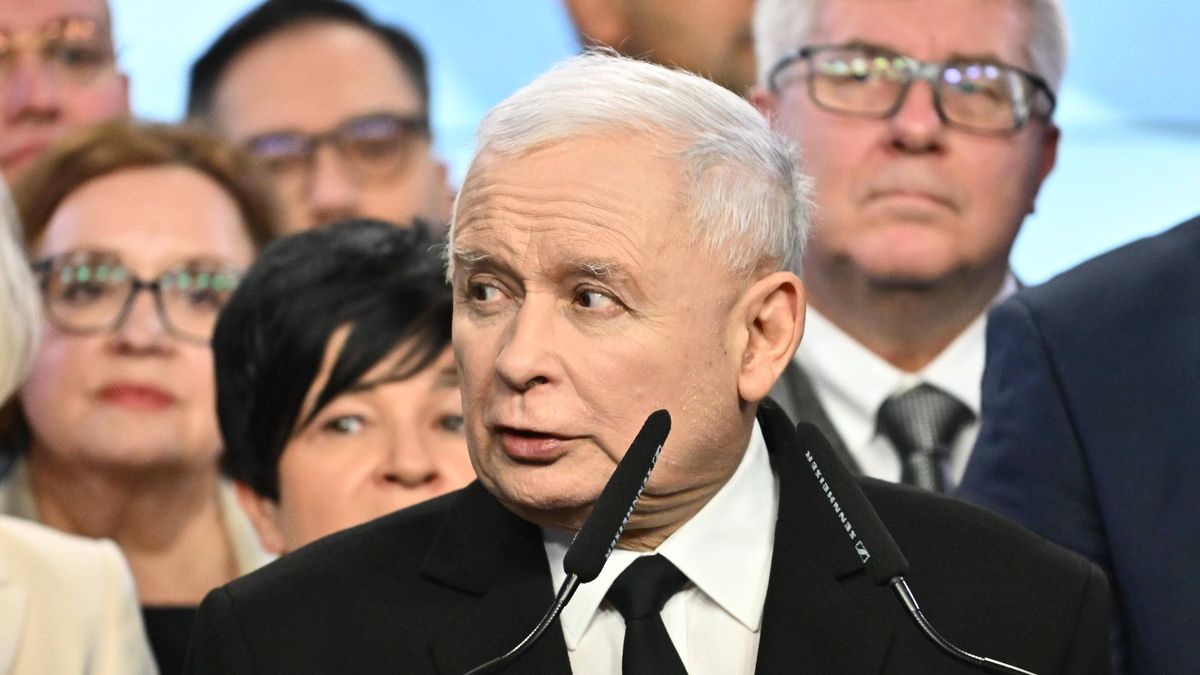 Jarosław Kaczyński. Fot. KAPIF