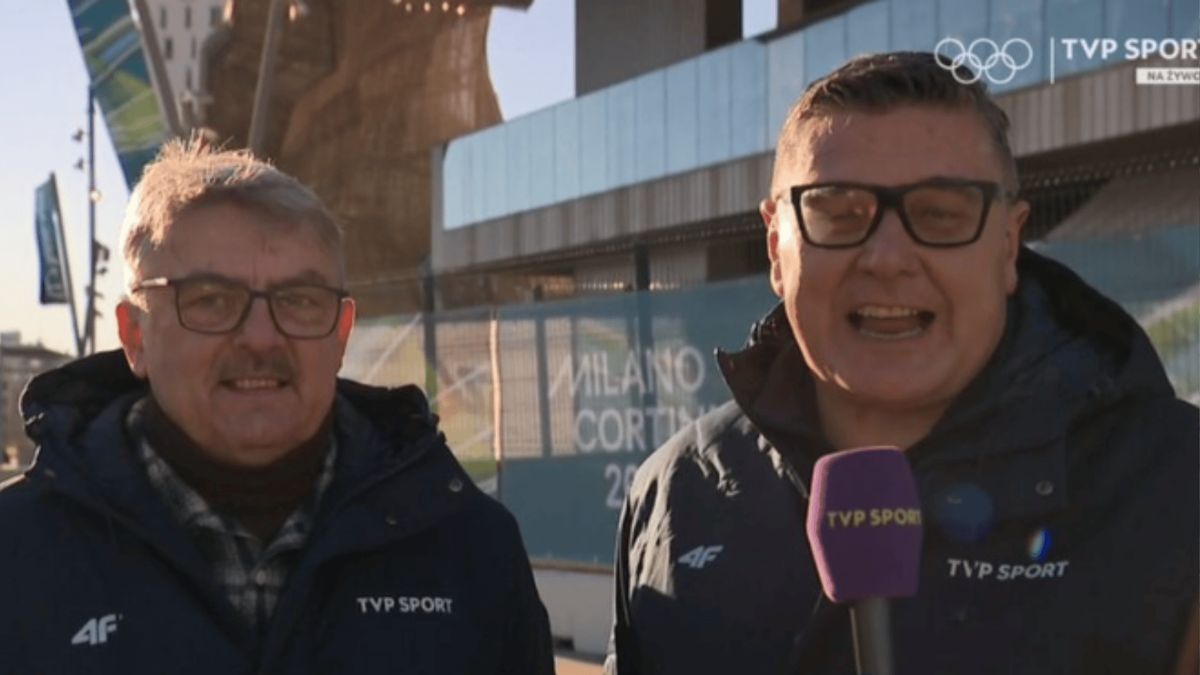 Marek Rudziński i Piotr Sobczyński TVP, fot. screen/ TVP Sport
