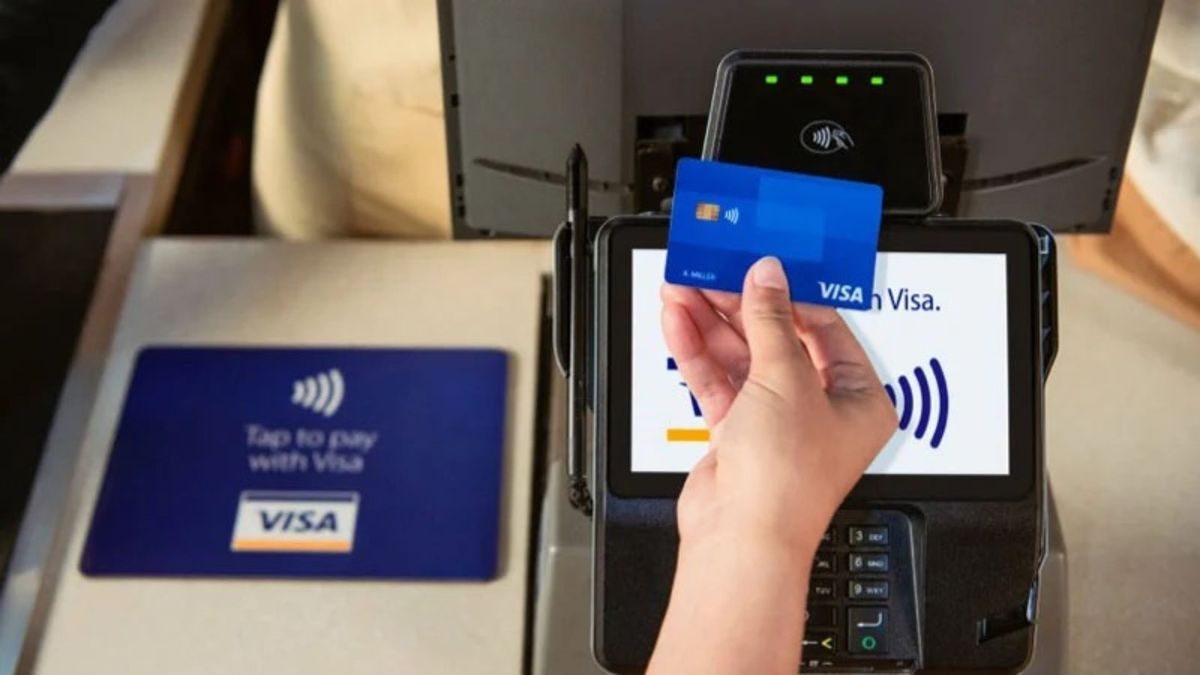 Karta płatnicza. Fot. Visa.