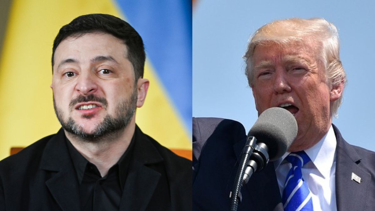 Donald Trump i Wołodymyr Zełenski, fot. AKPA/Gerd Altmann z Pixabay
