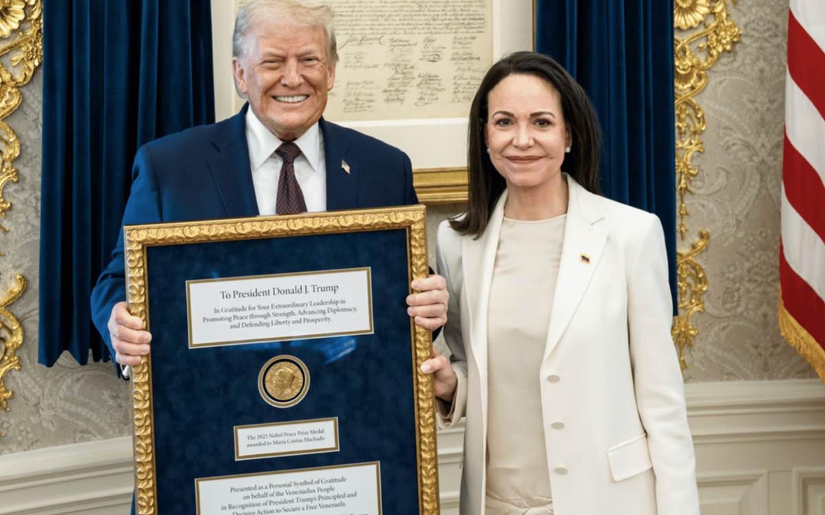 Donald Trump się doczekał. Dostał medal noblowski
