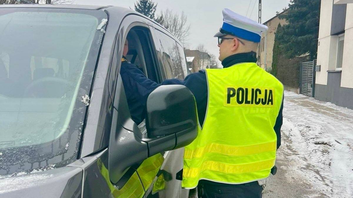 Policja policjant fot. Facebook @Komenda Miejska Policji w Łodzi