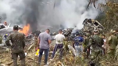 Katastrofa samolotu, maszyna runęła tuż po starcie. Nie żyje 66 osób
