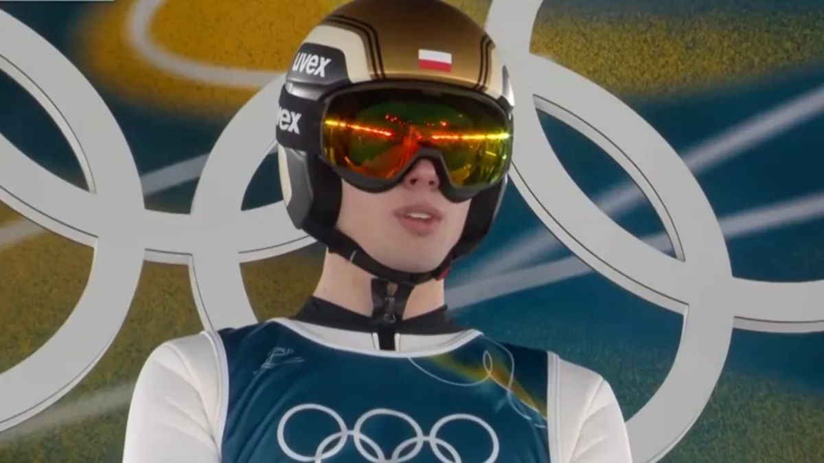 Kacper Tomasiak (Fot. screen Eurosport)