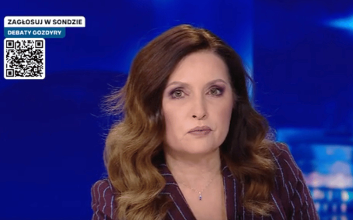 Awantura w Polsat News. Agnieszka Gozdyra nagle zwróciła się do widzów