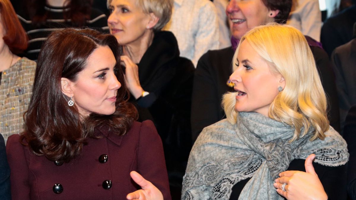 Księżna Kate, Księżna Mette Marit, fot.: Forum