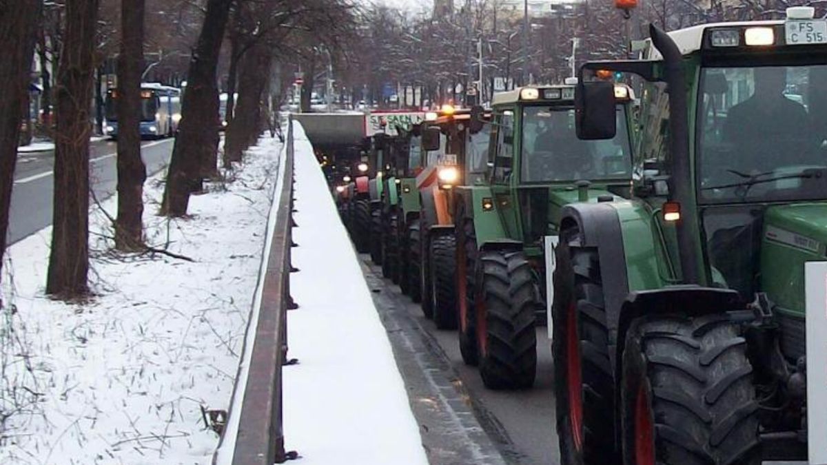 Protest rolników, fot. Stefan z pexels